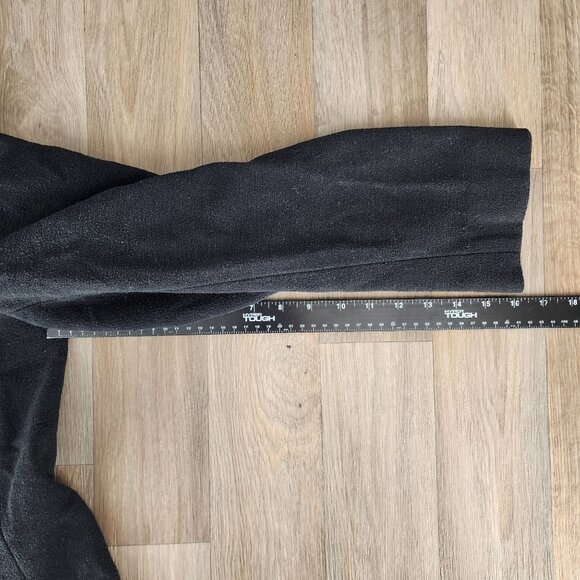 Tahari Women's Size 14 Black Wool Double Breasted Long Sleeve Peacoat Jacket - Picture 8 of 9